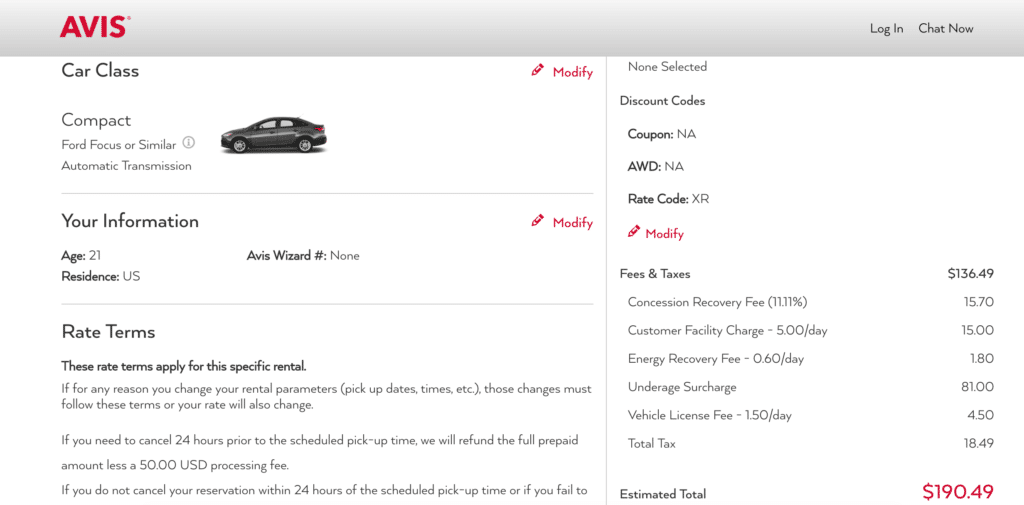 Cheap Rental Cars How to Get Rid of Under 25 Fees Vacation Vulture