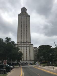 Tower on UT Austin's campus