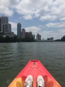 Kayaking on the Colorado is a great way to see Austin from a different perspective