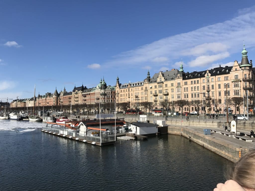 The Strandvagen is a quintessentially Swedish street and nice to take a walk down. 