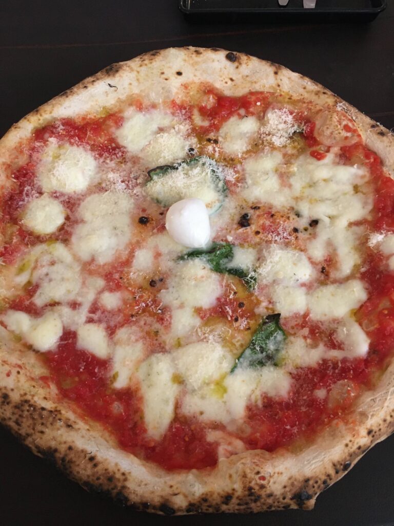 The Margherita from L'Antica Pizzeria Da Michele in Naples is the best pizza I've ever had. 