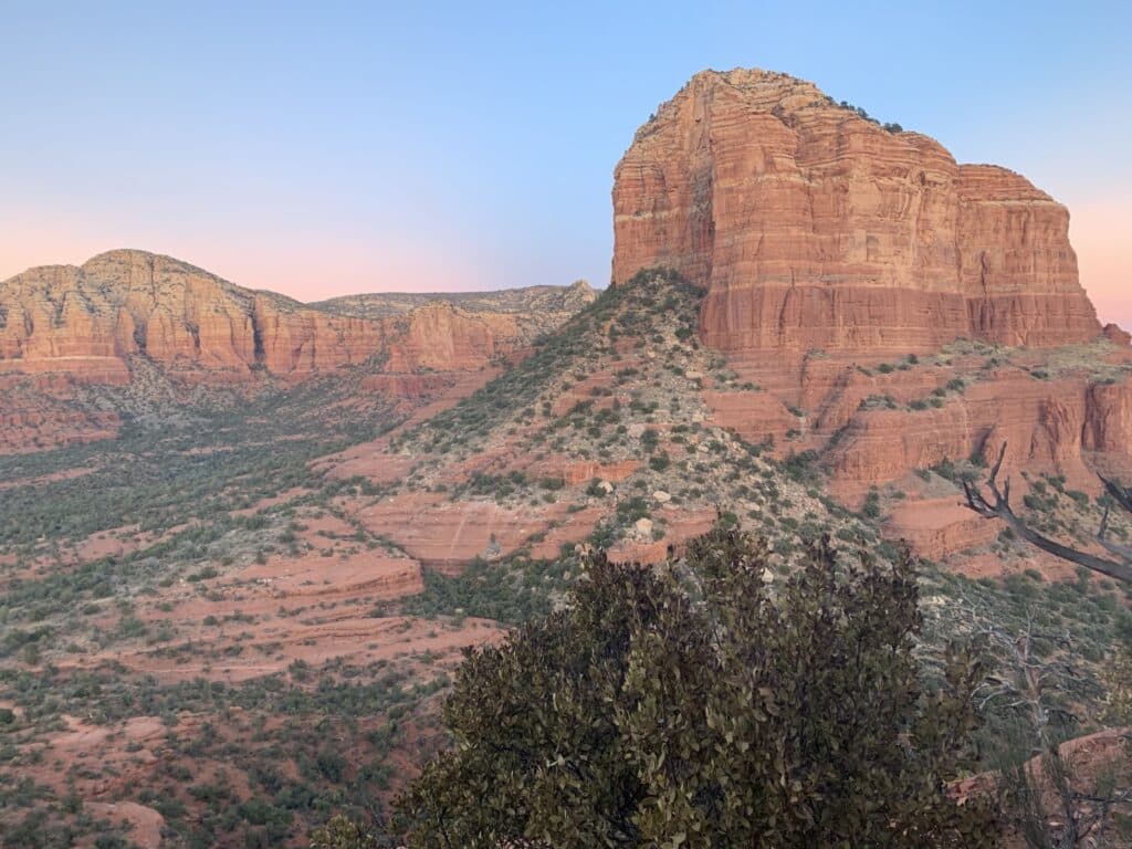 The Sunset in the beautiful Coconino National Forest near Sedona, AZ