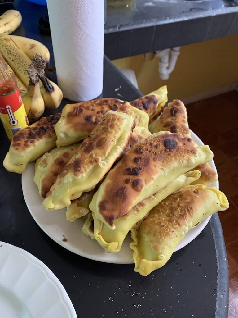 Empanadas I made during lockdown in Ecuador