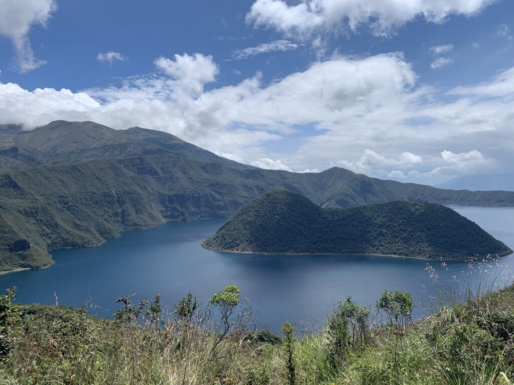 My favorite place in Ecuador, Laguna de Cuicoha.