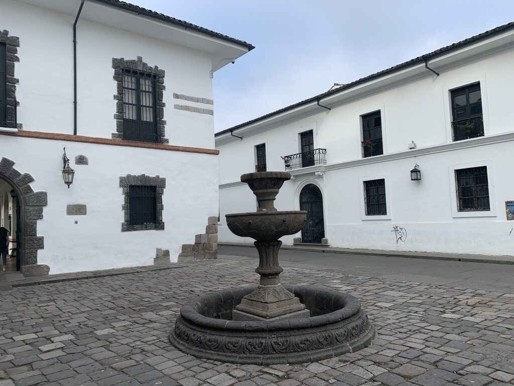 Popayan is nicknamed the white city for a reason. Most of the buildings in the center are white.