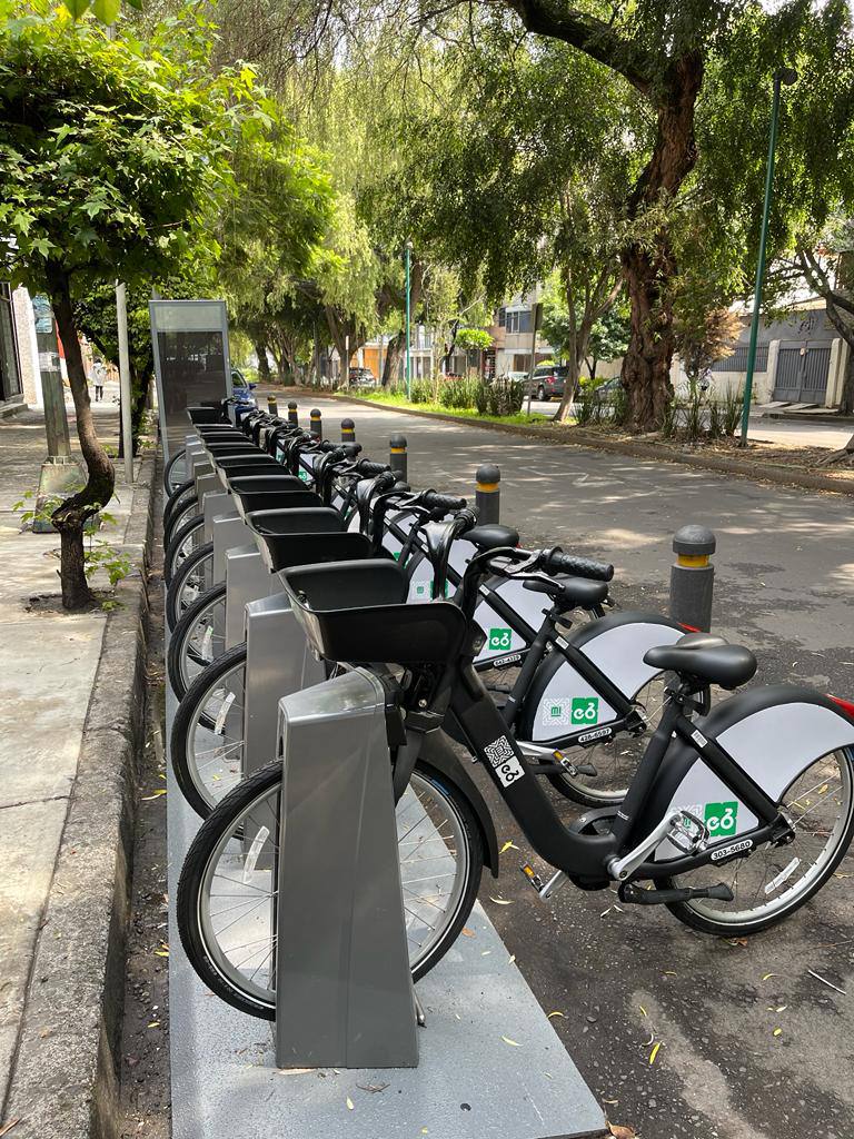 Ecobici is a cheap and reliable method of transportation in Mexico City. 