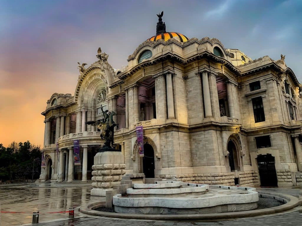 Palacio de Bellas Artes is one of the best places to see on our Mexico City Centro travel guide. 