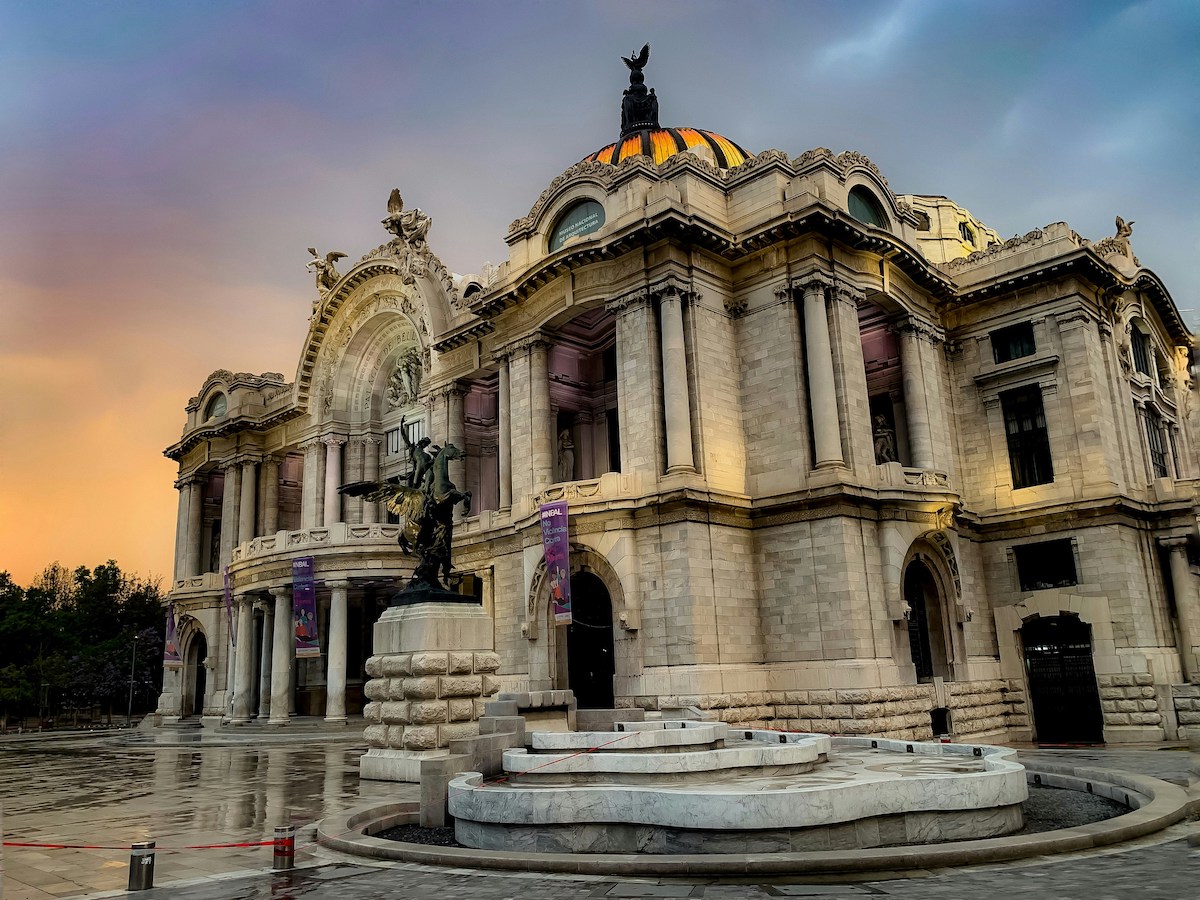 Palacio de Bellas Artes is one of the best places to see on our Mexico City Centro travel guide.