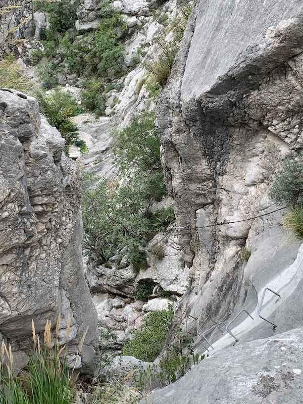 I ended up on a via ferrata instead of a hike in Blagaj.