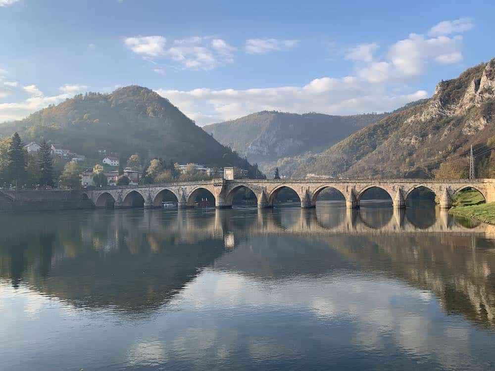 One week in Bosnia wouldn't be complete without checking out the Mehmet Pasa Sokolovic bridge in Visegrad. 