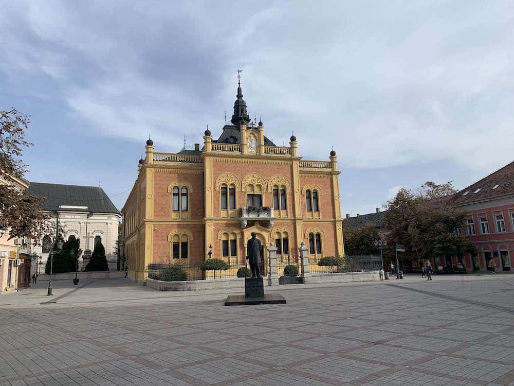 Bishop's Palace, Novi Sad, Serbia.