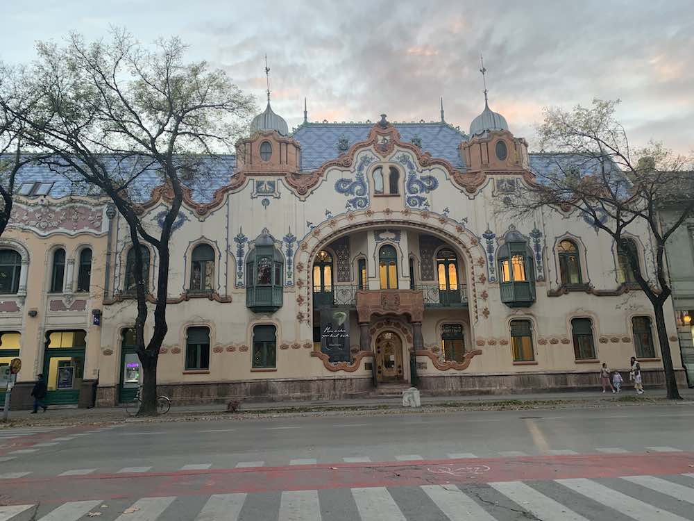 The iconic Raichle Palace in Subotica, Serbia. 