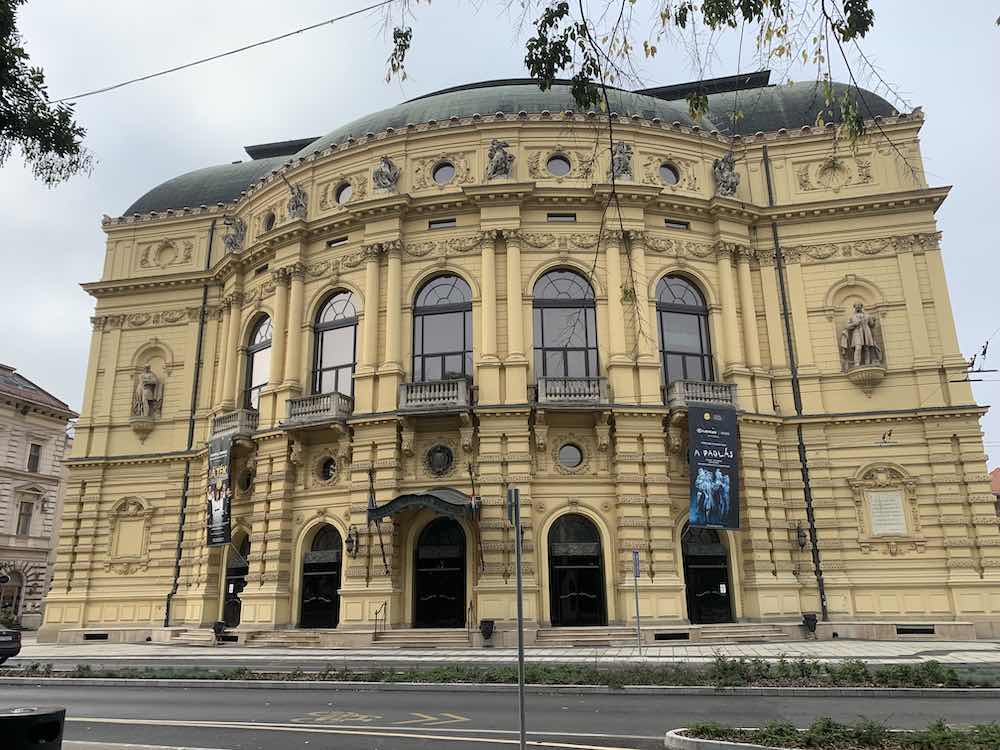 National Theater of Szeged, Hungary.