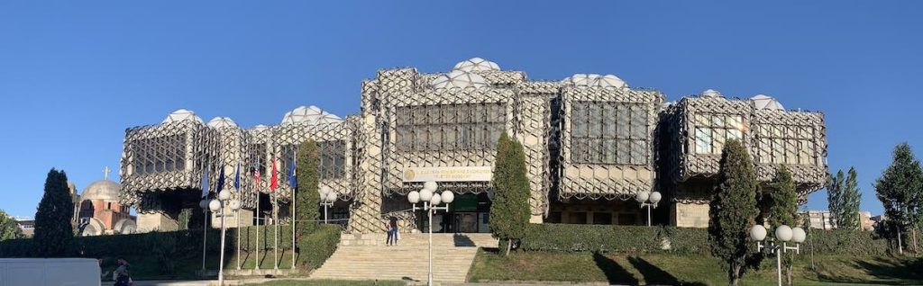 During one week in Kosovo you have to see the National Library in Pristina.