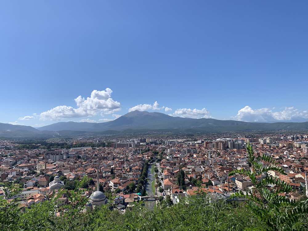 Make sure to head up to Prizren Fortress during one week in Kosovo for panoramic views.