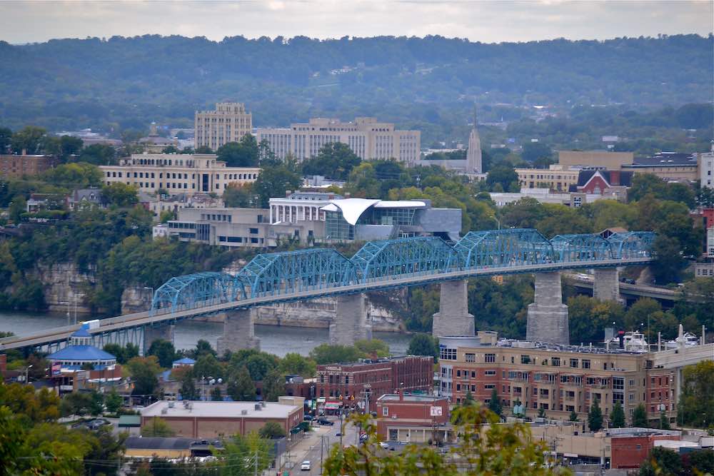 Chattanooga, TN skyline.