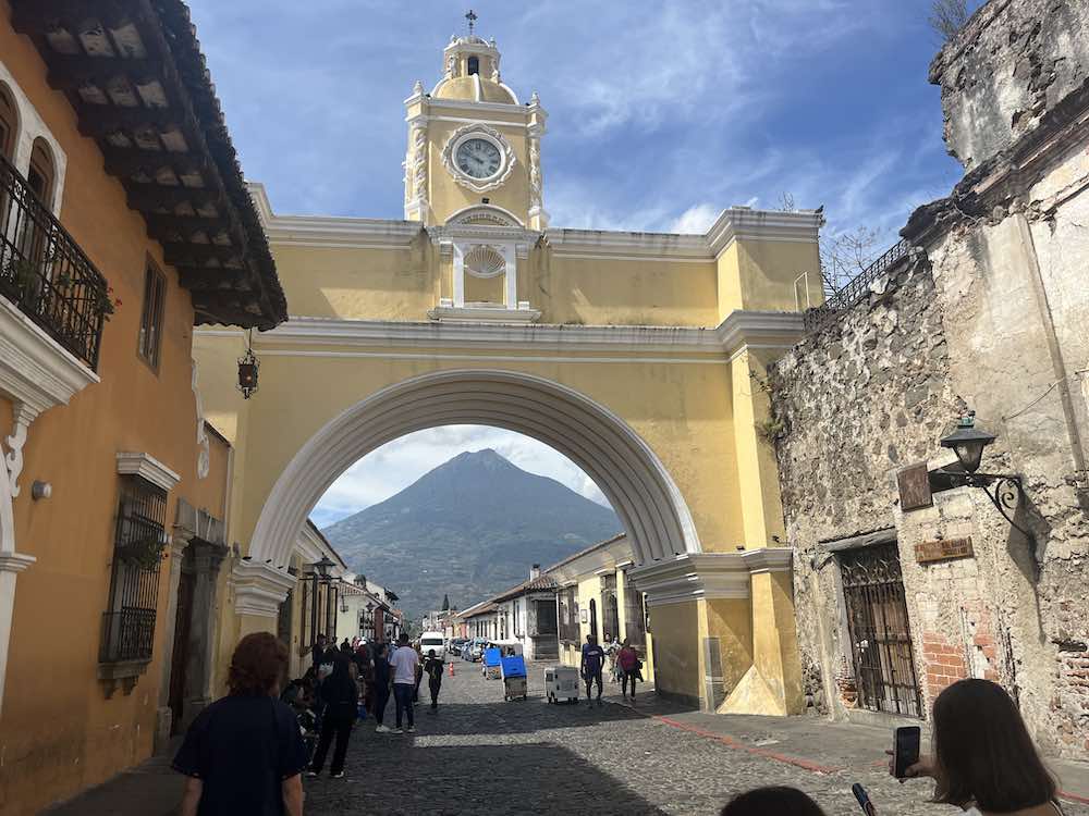 One Week in Guatemala: Antigua, especially the Arco Santa Catalina, is a big highlight. 