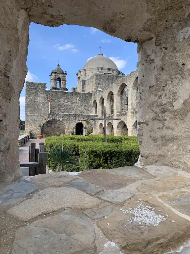 Mission San Jose in San Antonio, one of the overlooked US cities to visit.