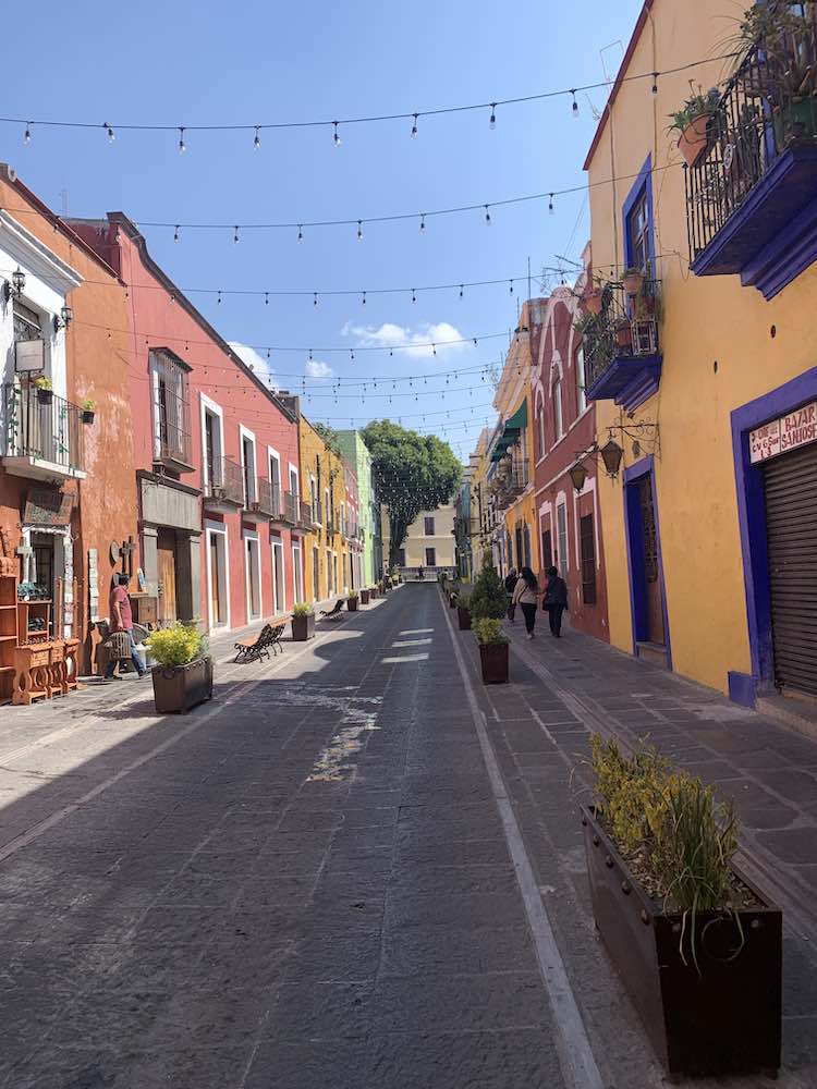 Puebla, Mexico's Callejon de los Sapos.