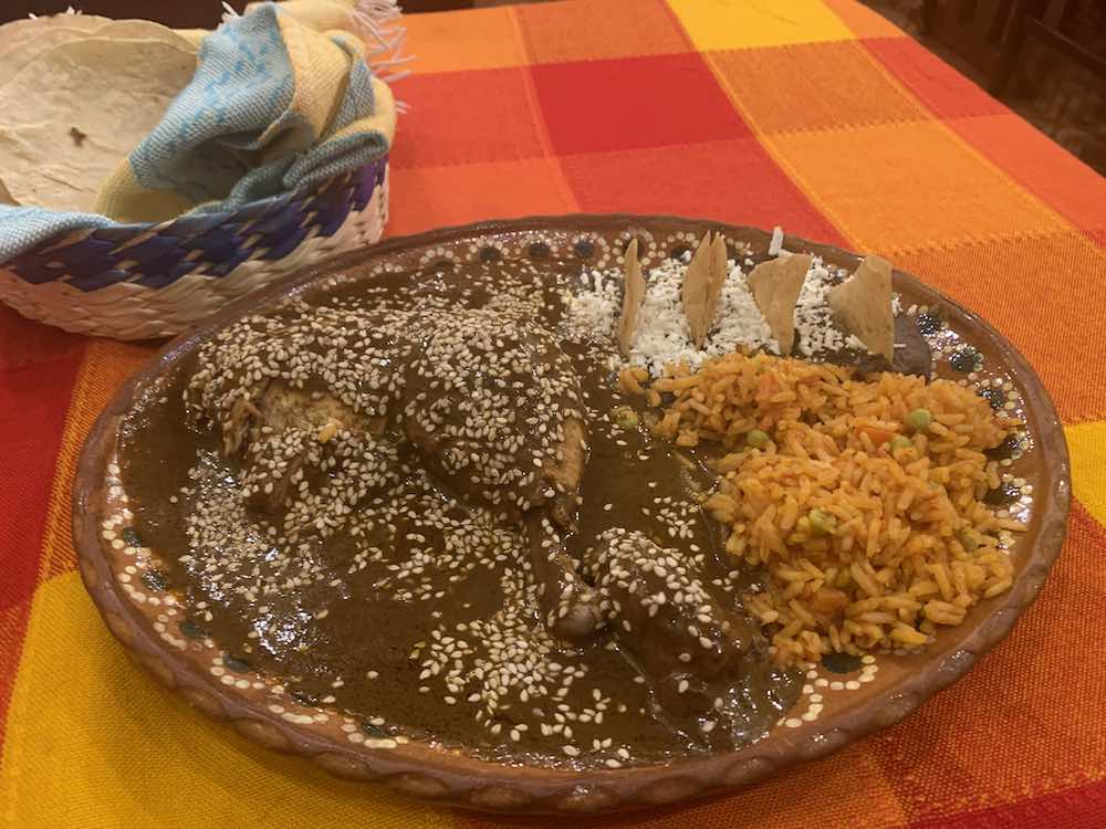 If you can only try one dish in Puebla, Mexico, make it Mole Poblano.