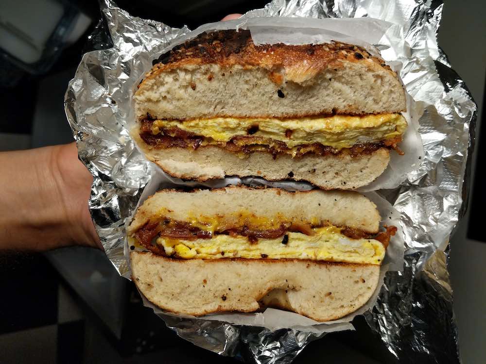 New York bagels are obviously iconic and contribute to NYC's status as one of the 10 best food cities in the world. 