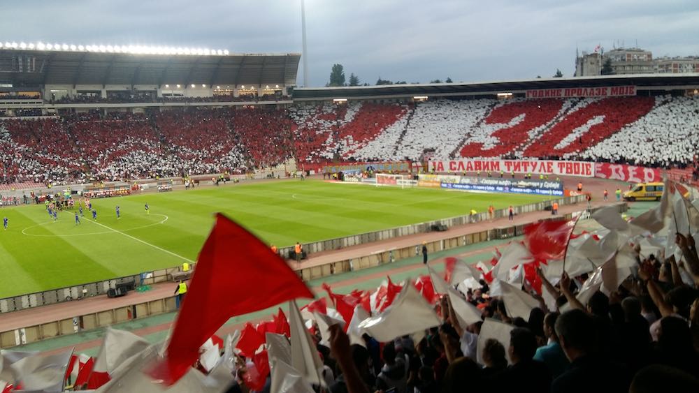 Soccer derbies don't get as fierce as the one between Red Star Belgrade and Partizan. Belgrade's one of the best cities in the world to catch a game.