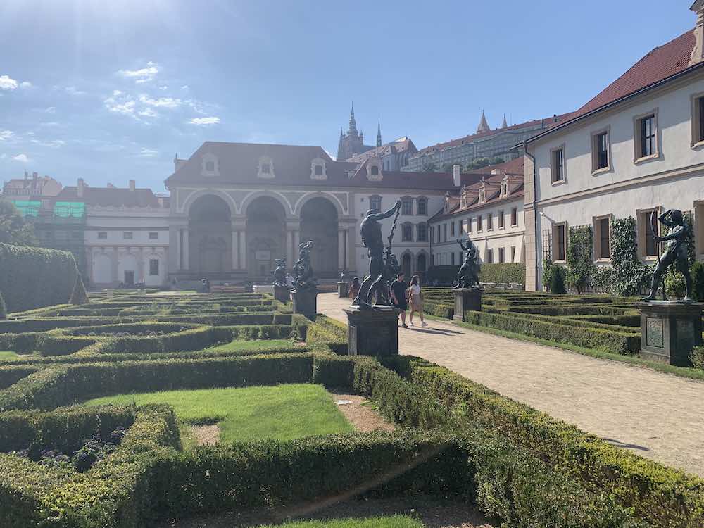 Czech Republic One Week Itinerary: Prague, and the Waldstein Gardens are an essential stop. 
