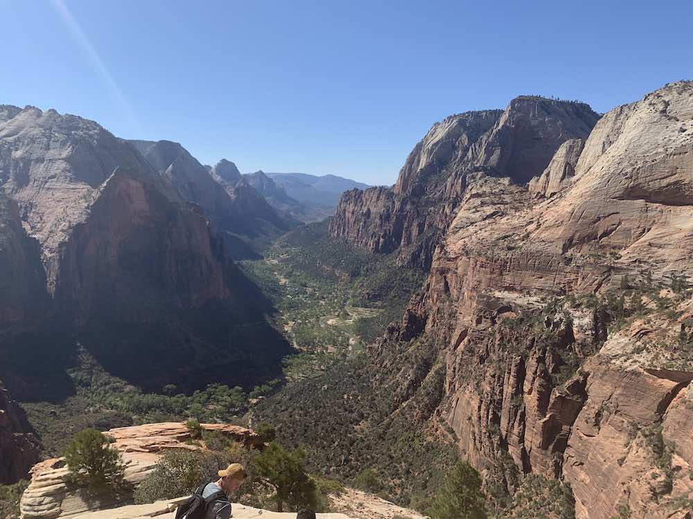 Winter road trip: if you don't mind the cold, you can head to Utah's Zion National Park.