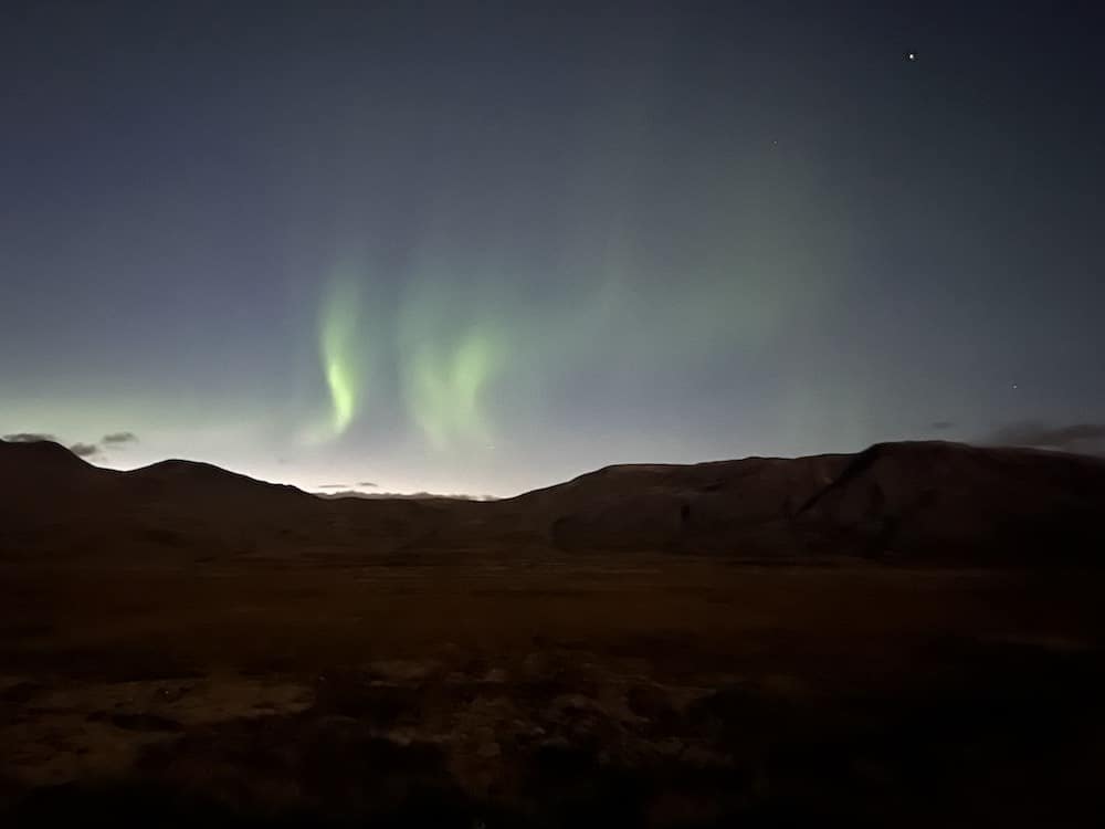 You might get lucky during your two days in Iceland and see the Northern Lights